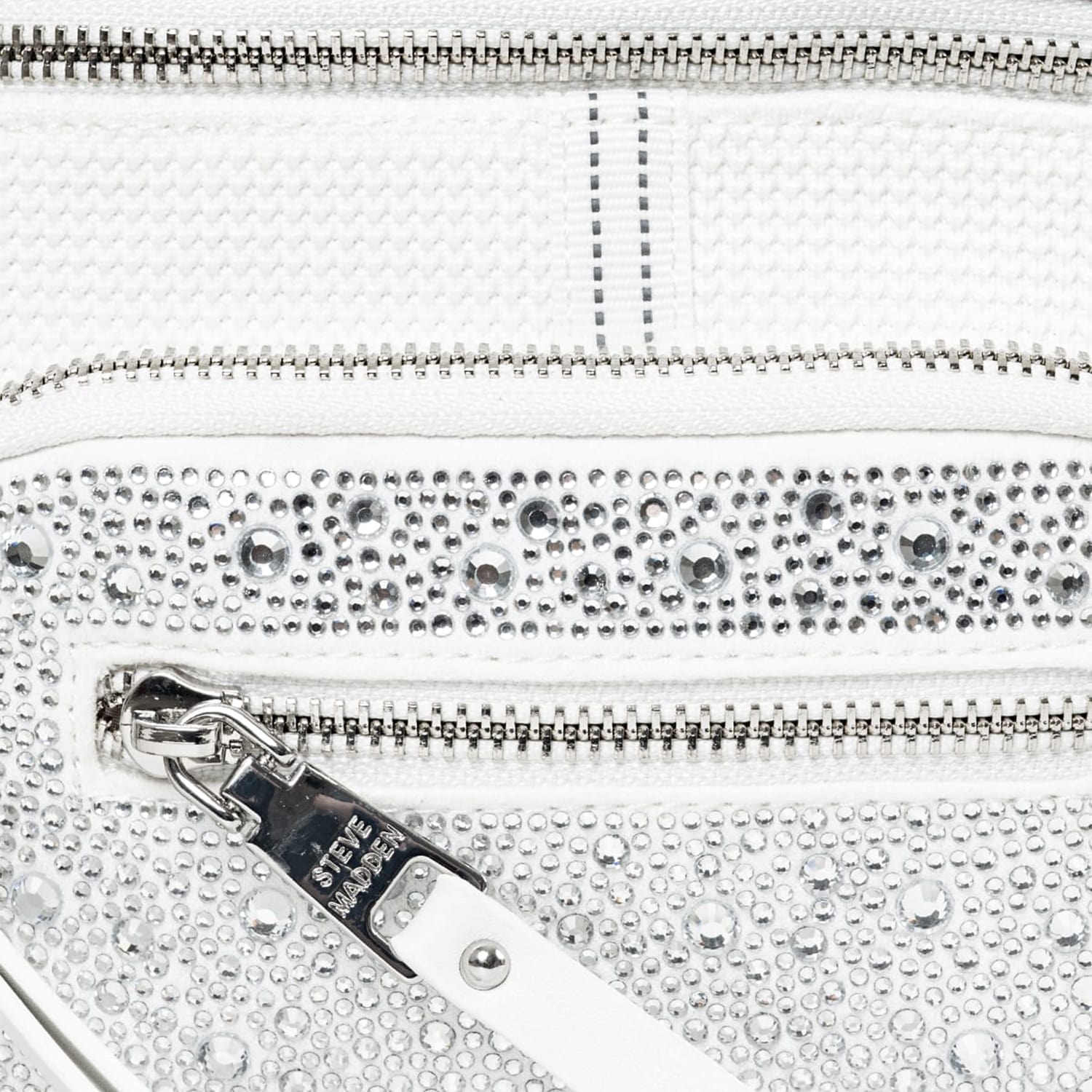 Γυναικείες Τσάντες B.Maxima Άσπρο Ύφασμα Steve Madden Γυναικείες Τσάντες B.Maxima Άσπρο Ύφασμα Steve Madden