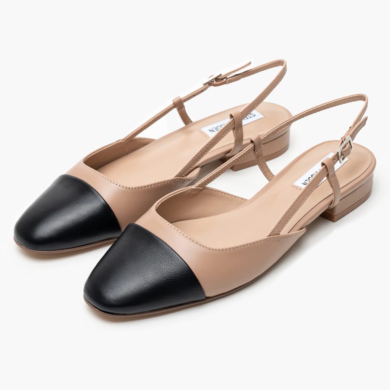 Γυναικεία Flats Belinda Μπεζ Δέρμα Steve Madden Γυναικεία Flats Belinda Μπεζ Δέρμα Steve Madden