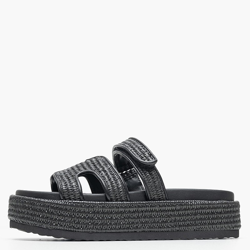 Women Platforms Low Bigmissile Black Mat Steve Madden