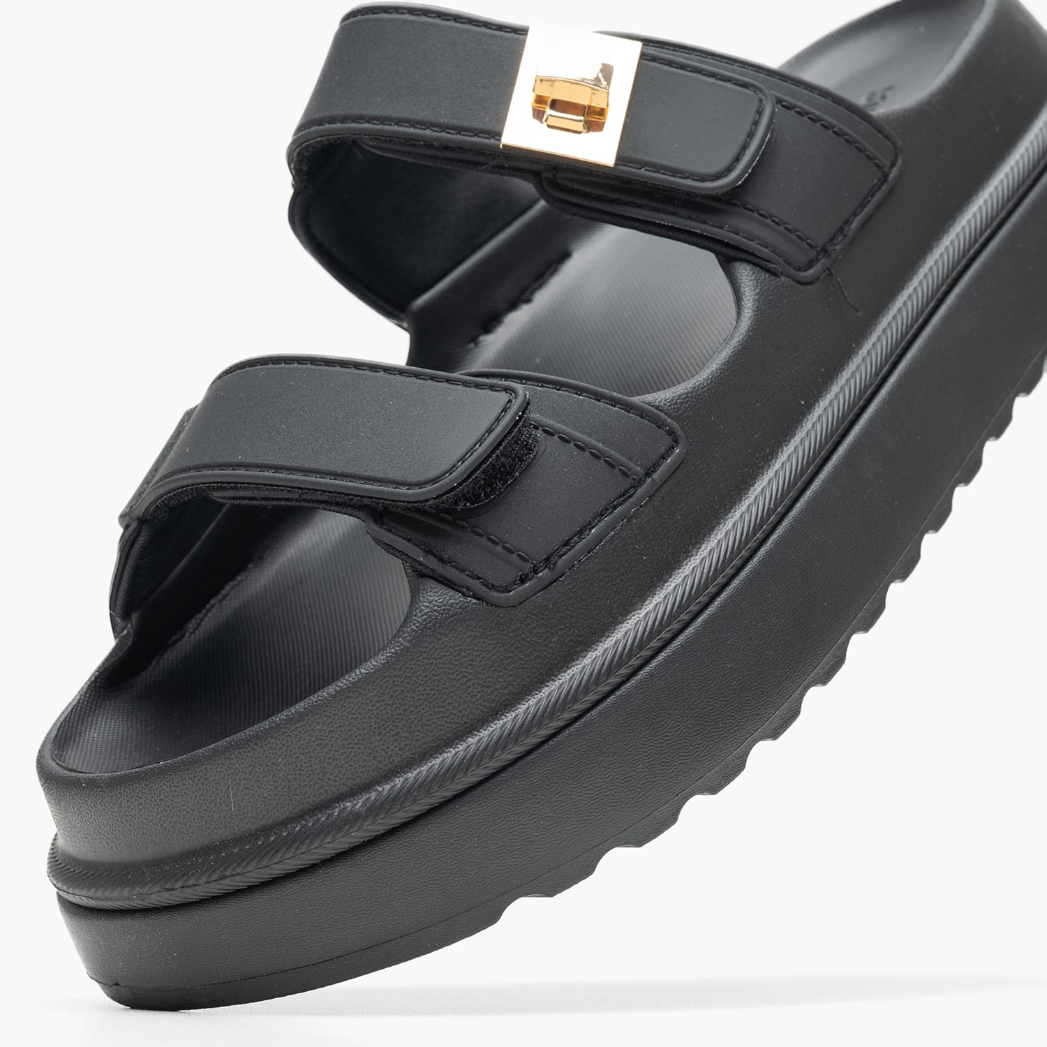 Γυναικεία Flats Bigschmona.J Μαύρο Καουτσούκ Steve Madden