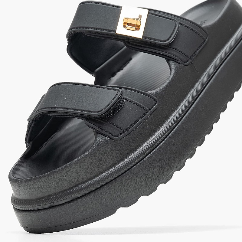 Γυναικεία Flats Bigschmona.J Μαύρο Καουτσούκ Steve Madden