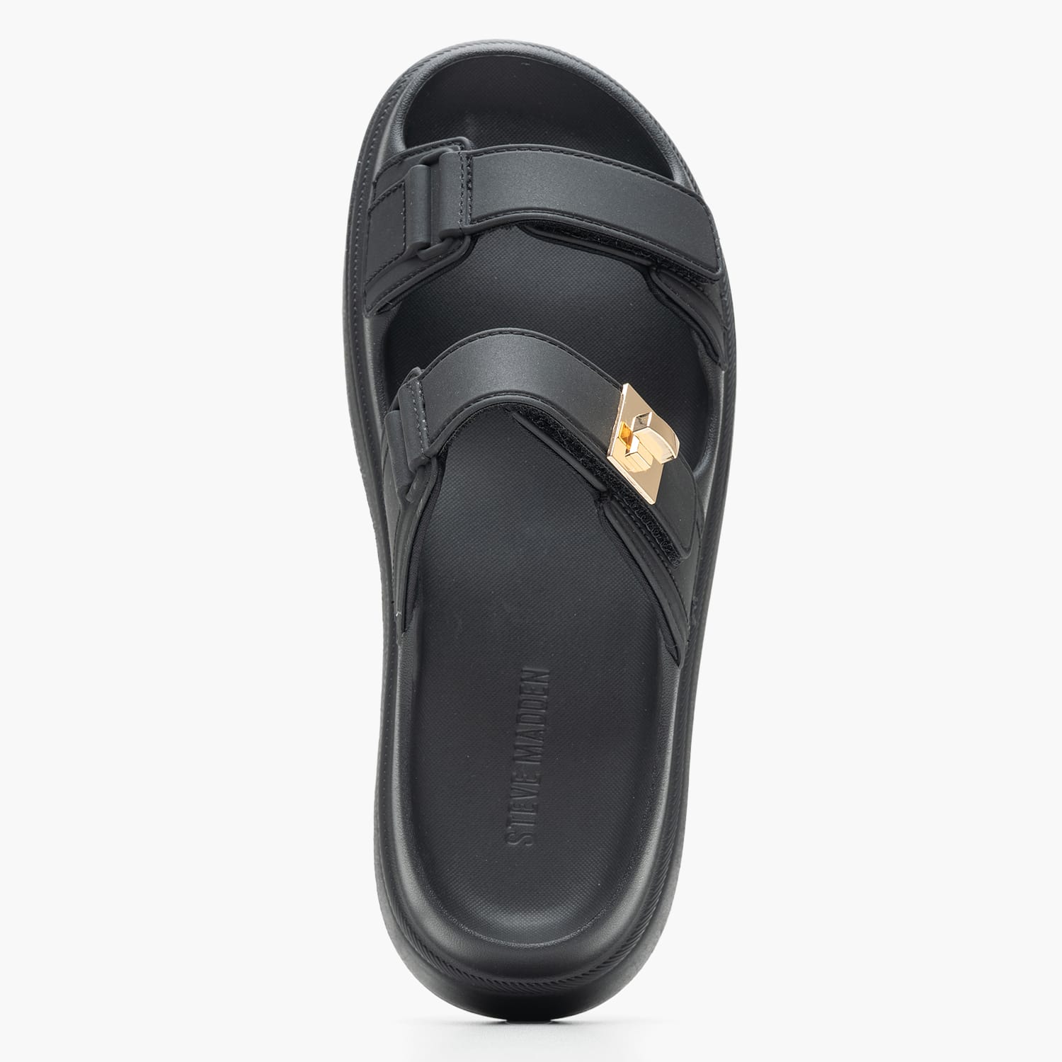 Γυναικεία Flats Bigschmona.J Μαύρο Καουτσούκ Steve Madden Γυναικεία Flats Bigschmona.J Μαύρο Καουτσούκ Steve Madden
