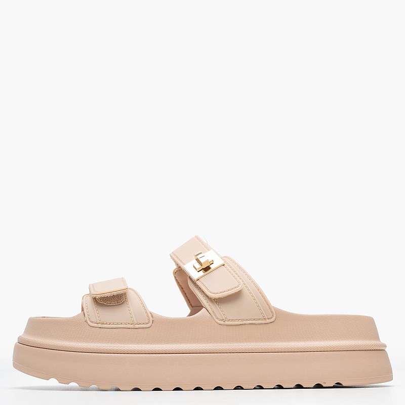 Women Flats Bigschmona.J Nude Rubber Steve Madden