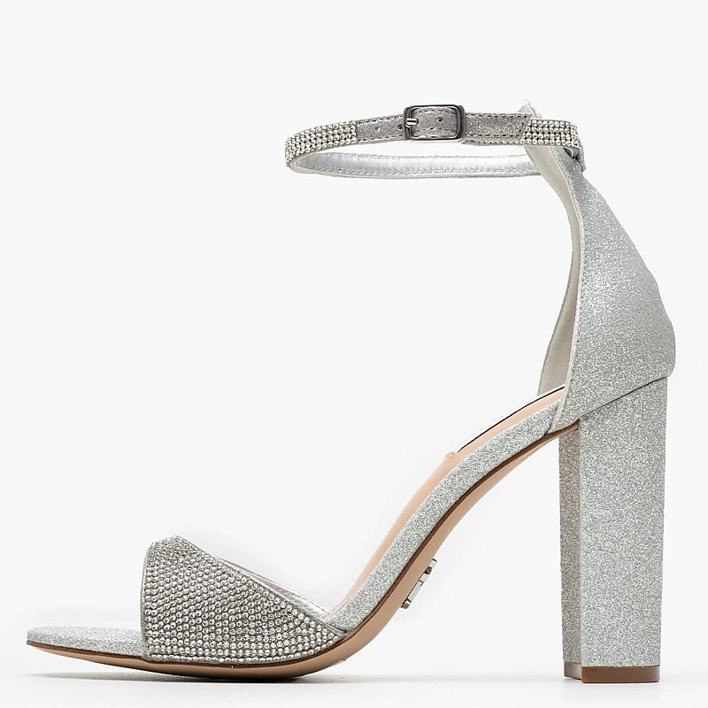 Γυναικεία Πέδιλα Capsule.R Ασημί ECOleather-Ύφασμα Steve Madden