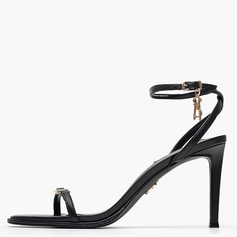 Women Sandals Kelsi Black Leather Steve Madden