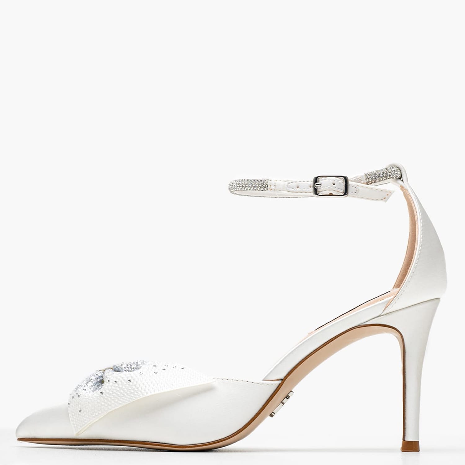 Γυναικείες Γόβες & Peeptoes Χαμηλές Lilyann.E Άσπρο Ύφασμα Steve Madden