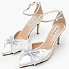 Γυναικείες Γόβες & Peeptoes Χαμηλές Lilyann.E Άσπρο Ύφασμα Steve Madden Γυναικείες Γόβες & Peeptoes Χαμηλές Lilyann.E Άσπρο Ύφασμα Steve Madden
