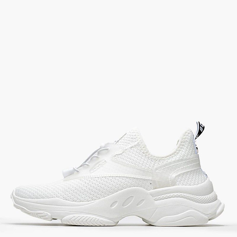Women Casual Shoes Match.E White ECOleather-Fabric Steve Madden