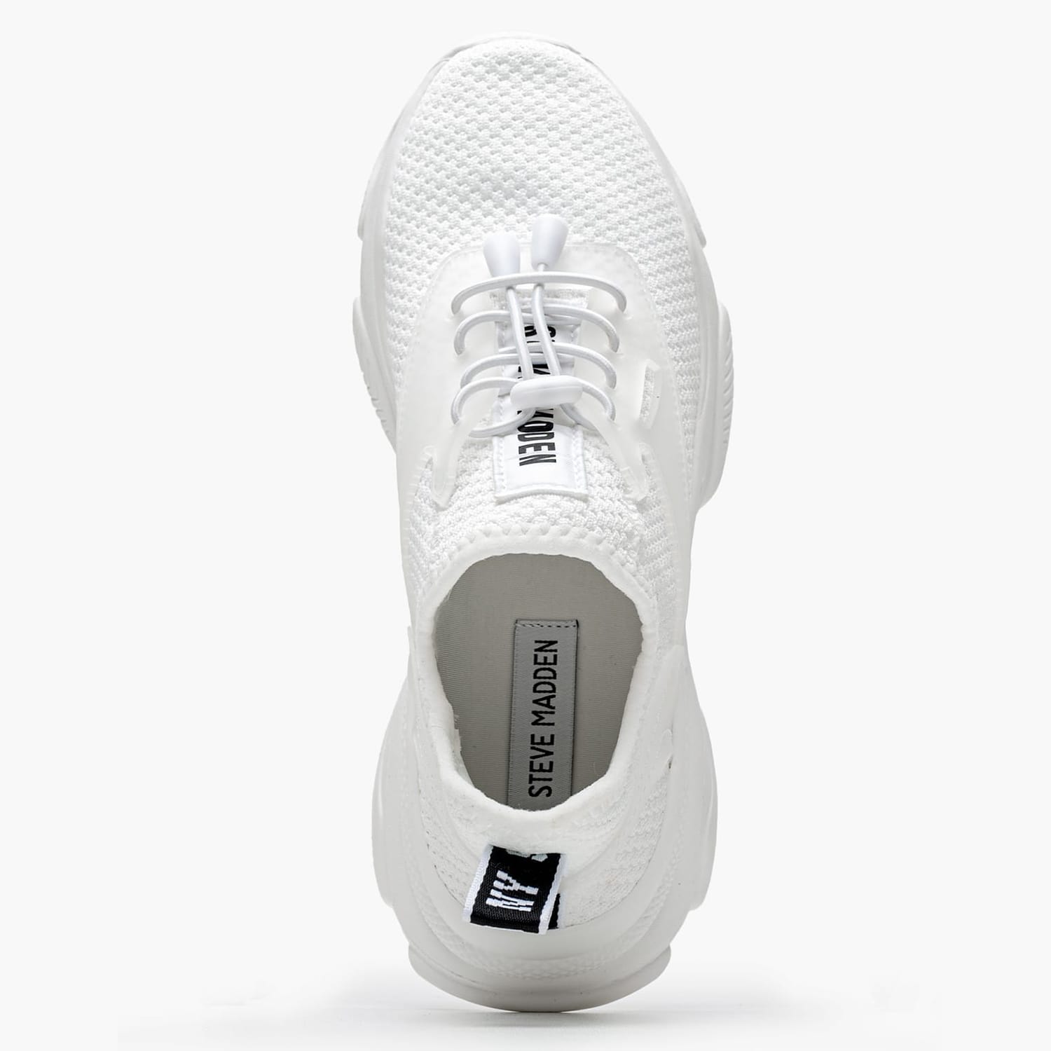 Women Casual Shoes Match.E White ECOleather-Fabric Steve Madden Women Casual Shoes Match.E White ECOleather-Fabric Steve Madden