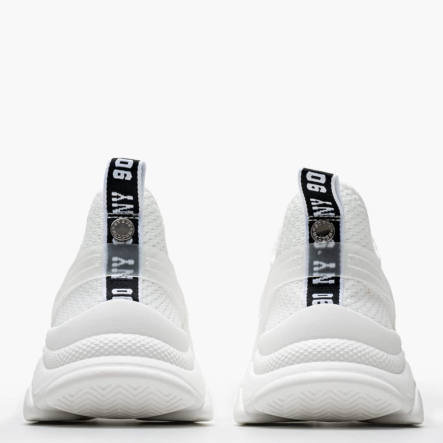Women Casual Shoes Match.E White ECOleather-Fabric Steve Madden Women Casual Shoes Match.E White ECOleather-Fabric Steve Madden