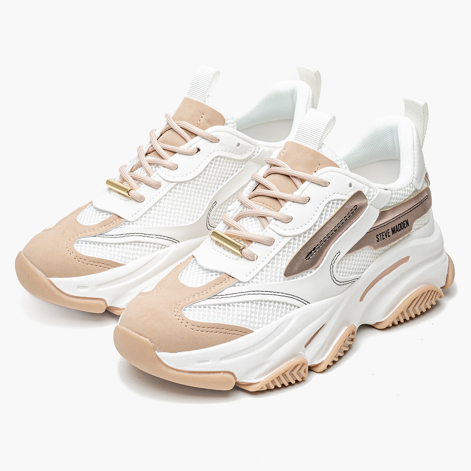 Γυναικεία Παπούτσια Casual Possession.Egld Μπεζ ECOleather-Ύφασμα Steve Madden Γυναικεία Παπούτσια Casual Possession.Egld Μπεζ ECOleather-Ύφασμα Steve Madden