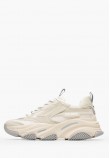 Women Casual Shoes Possession.E Grey ECOleather-Fabric Steve Madden