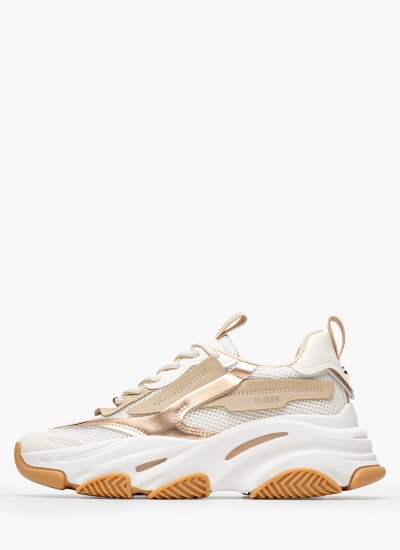 Γυναικεία Παπούτσια Casual Swerve.Su Μπεζ Δέρμα Καστόρι Windsor Smith
