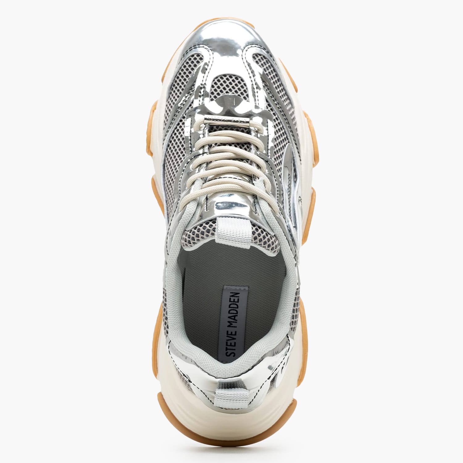 Γυναικεία Παπούτσια Casual Possession.E Ασημί ECOleather-Ύφασμα Steve Madden Γυναικεία Παπούτσια Casual Possession.E Ασημί ECOleather-Ύφασμα Steve Madden