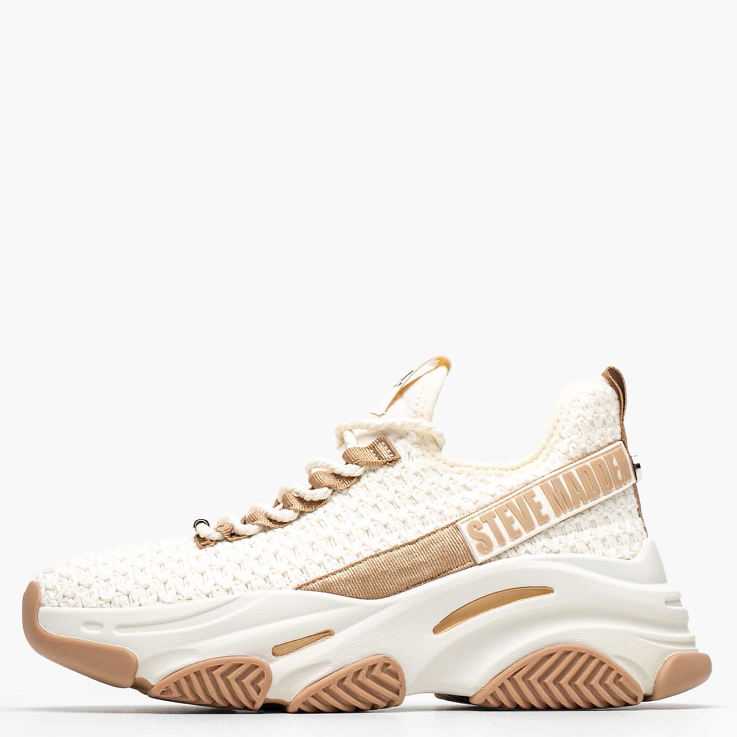 Γυναικεία Παπούτσια Casual Project Μπεζ Ύφασμα Steve Madden