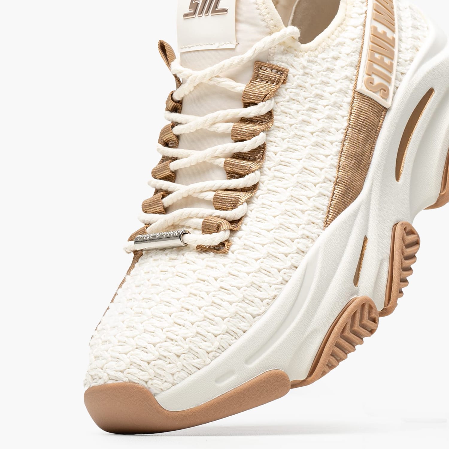 Γυναικεία Παπούτσια Casual Project Μπεζ Ύφασμα Steve Madden