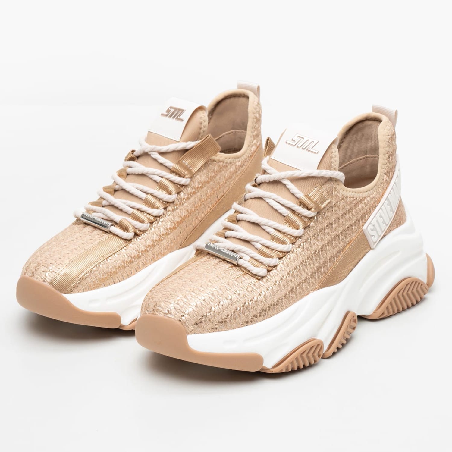 Γυναικεία Παπούτσια Casual Project Μπρονζέ Ύφασμα Steve Madden Γυναικεία Παπούτσια Casual Project Μπρονζέ Ύφασμα Steve Madden
