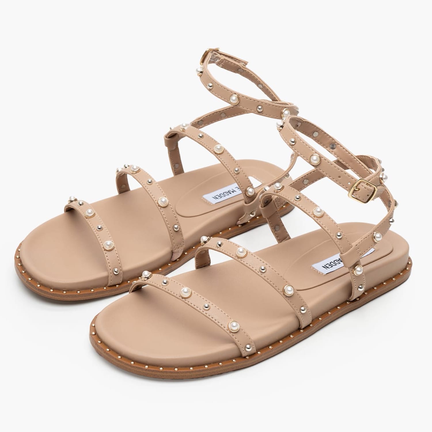 Γυναικεία Flats Stormie Nude ECOleather Steve Madden Γυναικεία Flats Stormie Nude ECOleather Steve Madden