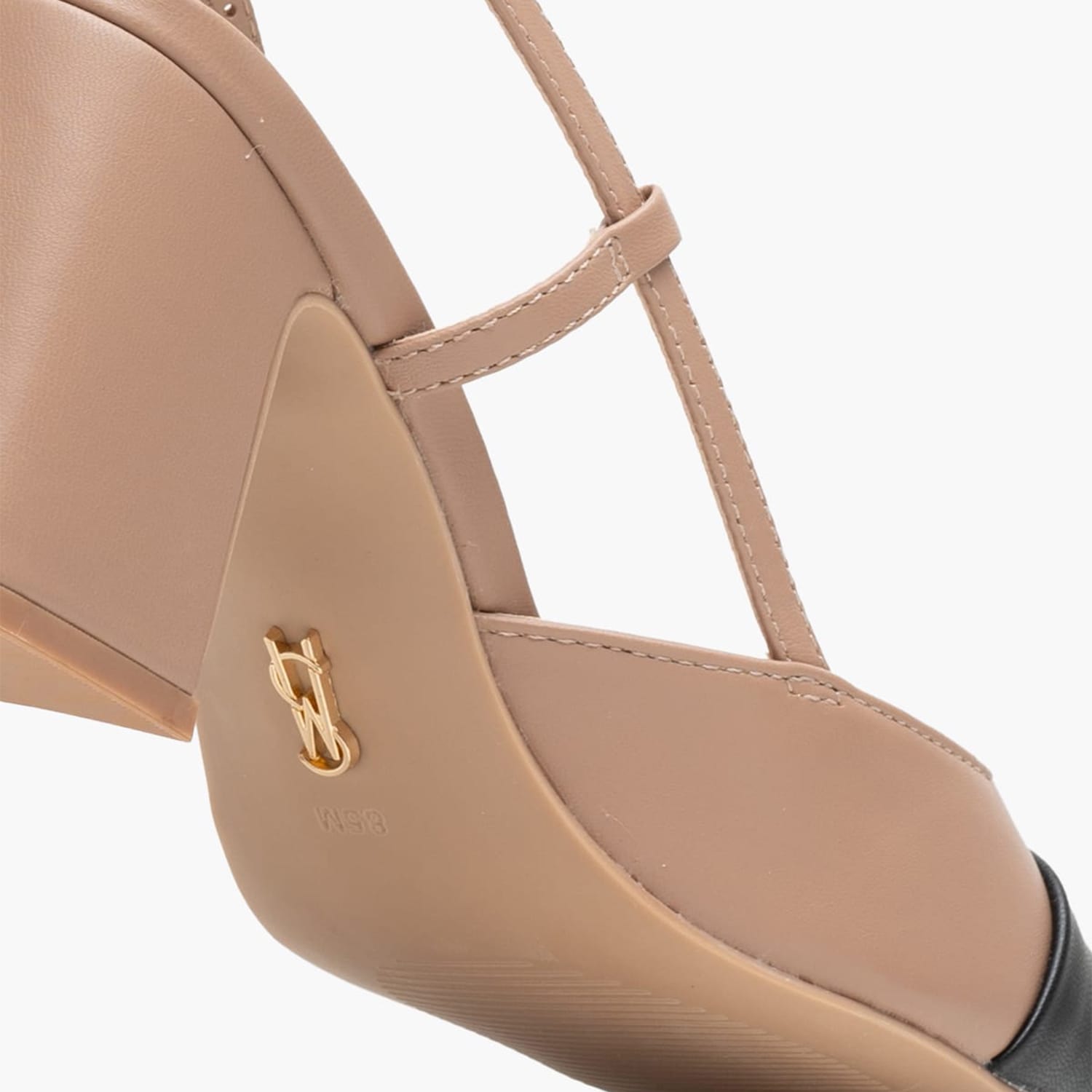 Γυναικείες Γόβες & Peeptoes Χαμηλές Zeina Πούρο Δέρμα Steve Madden Γόβες & Slingbacks Χαμηλές Steve Madden Zeina-Taupe