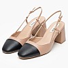 Γυναικείες Γόβες & Peeptoes Χαμηλές Zeina Πούρο Δέρμα Steve Madden Γόβες & Slingbacks Χαμηλές Steve Madden Zeina-Taupe