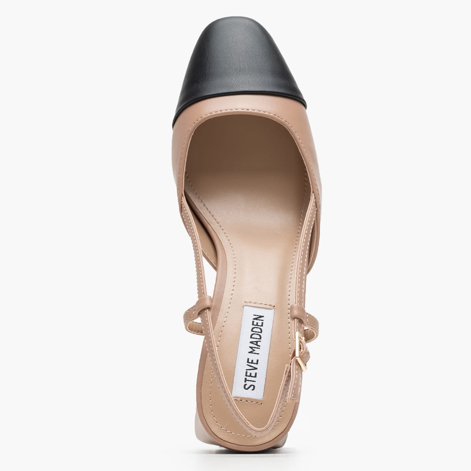 Γυναικείες Γόβες & Peeptoes Χαμηλές Zeina Πούρο Δέρμα Steve Madden Γόβες & Slingbacks Χαμηλές Steve Madden Zeina-Taupe