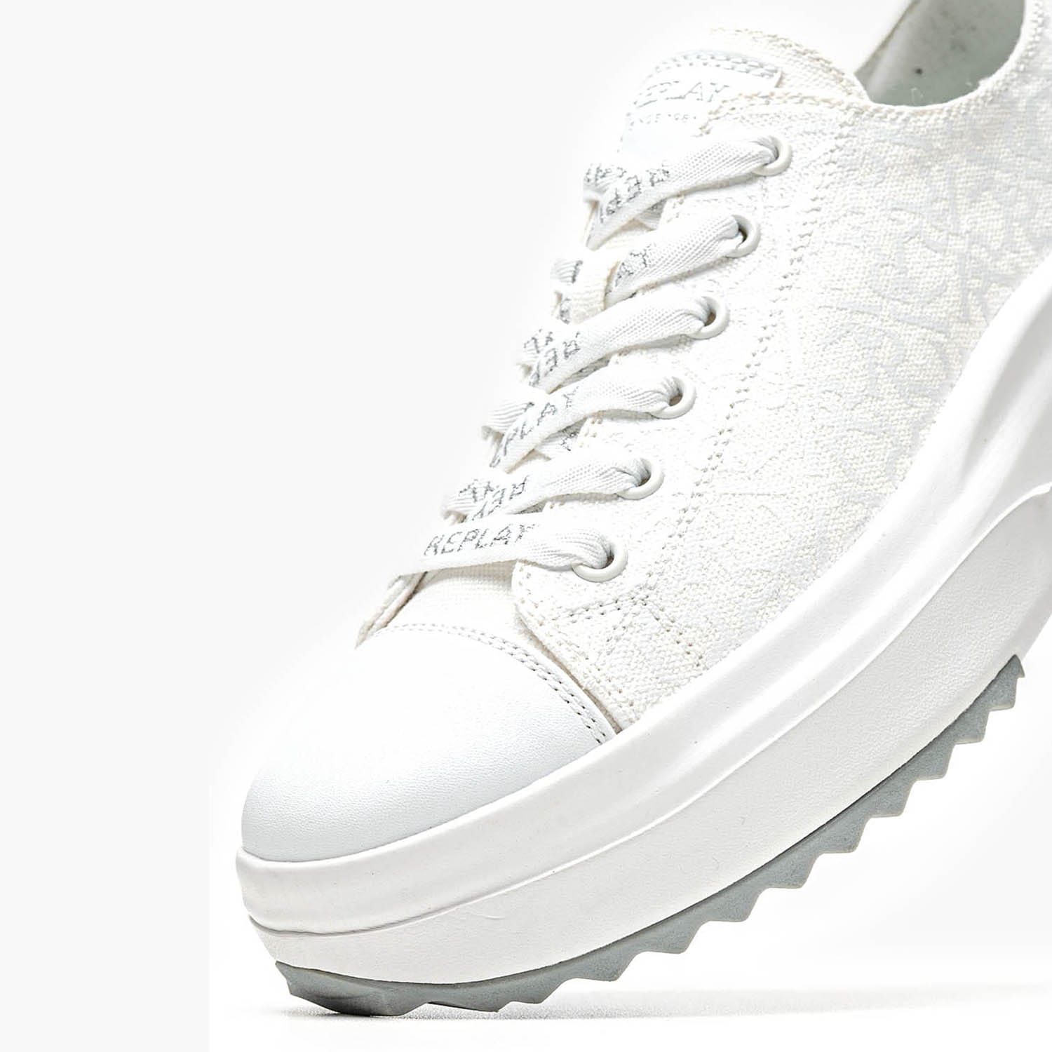 Γυναικεία Παπούτσια Casual Acqua2.All Άσπρο ECOleather-Ύφασμα Replay