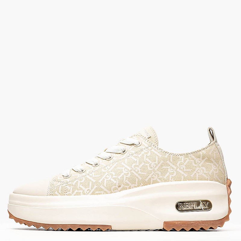 Γυναικεία Παπούτσια Casual Acqua2.All Μπεζ ECOleather-Ύφασμα Replay