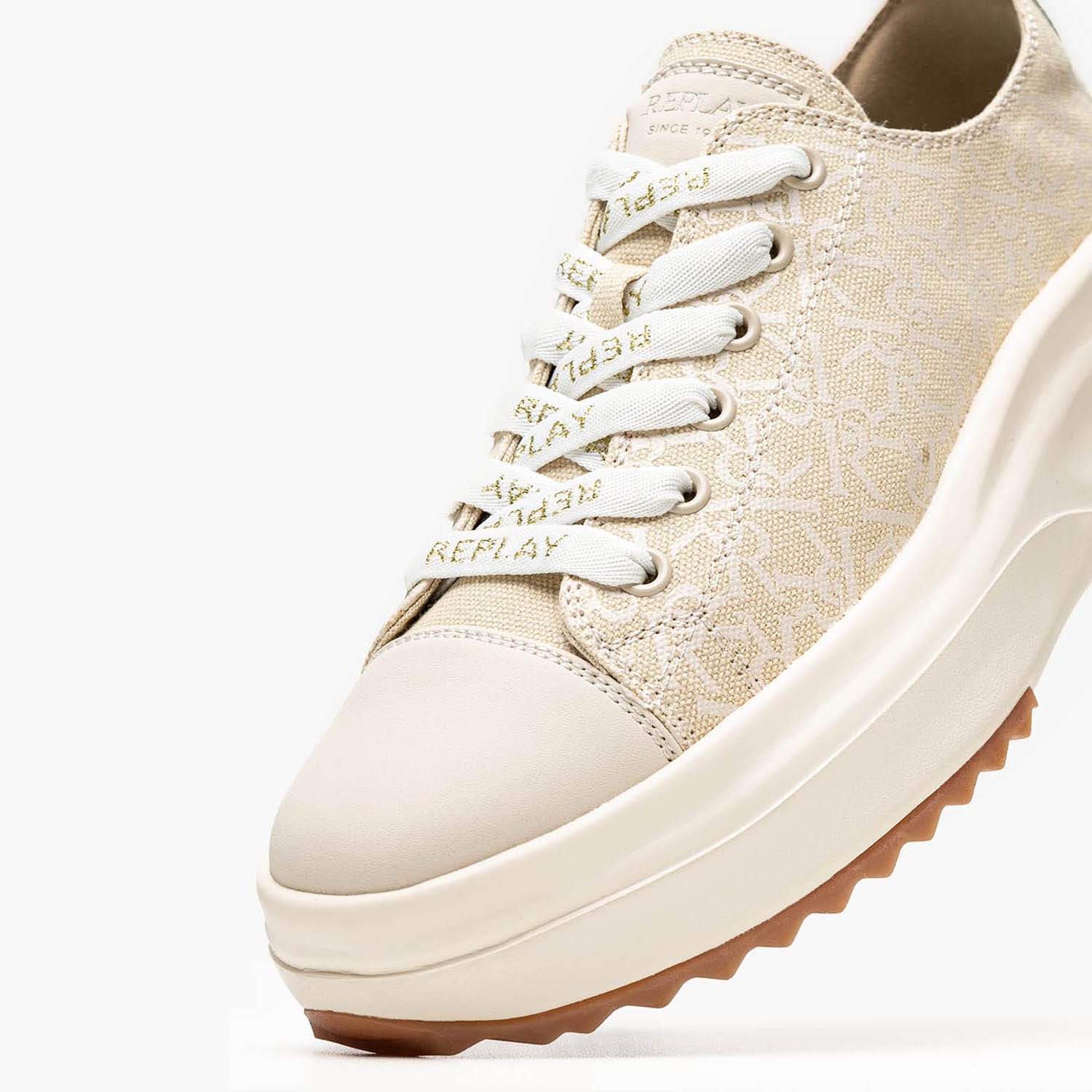 Γυναικεία Παπούτσια Casual Acqua2.All Μπεζ ECOleather-Ύφασμα Replay