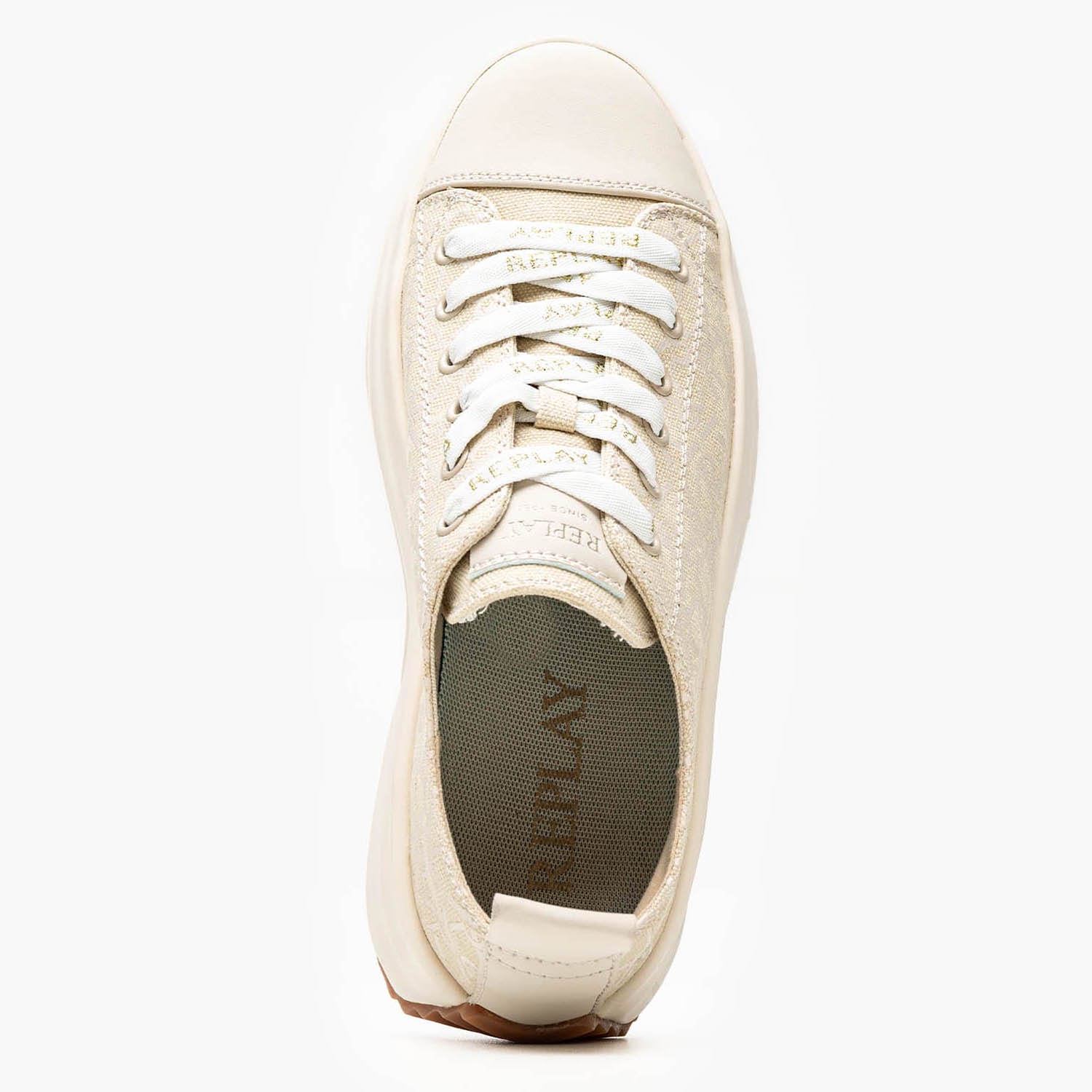 Γυναικεία Παπούτσια Casual Acqua2.All Μπεζ ECOleather-Ύφασμα Replay Γυναικεία Παπούτσια Casual Acqua2.All Μπεζ ECOleather-Ύφασμα Replay