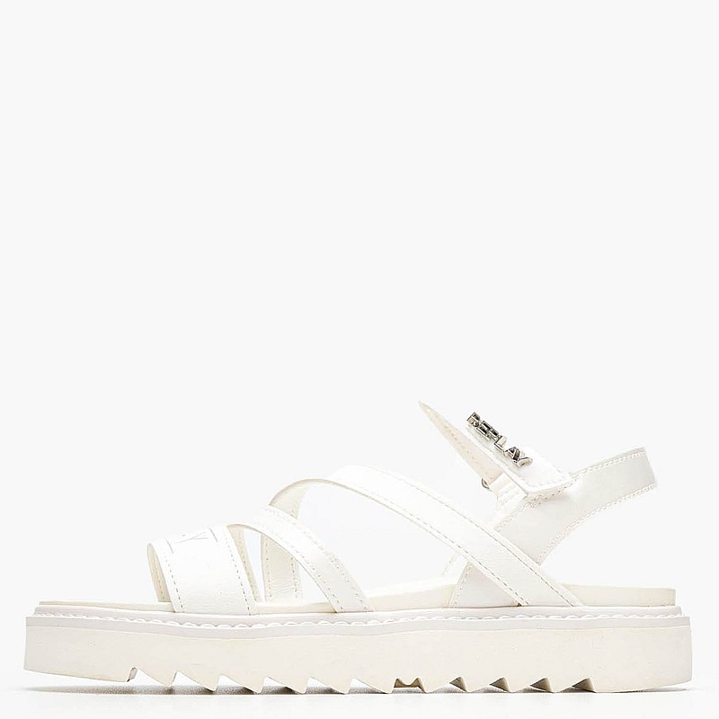 Kids Flip Flops & Sandals Alicante.Jr6 White ECOleather Replay