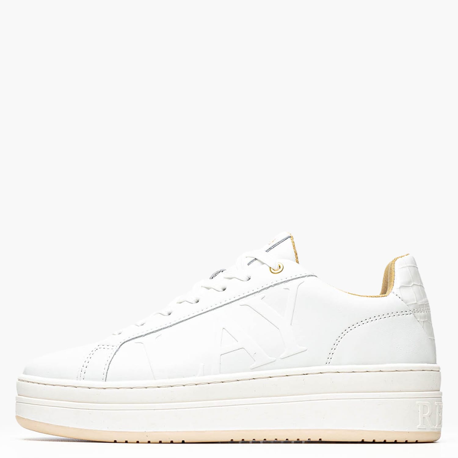 Women Casual Shoes Camden.Look White ECOleather Replay Women Casual Shoes Camden.Look White ECOleather Replay