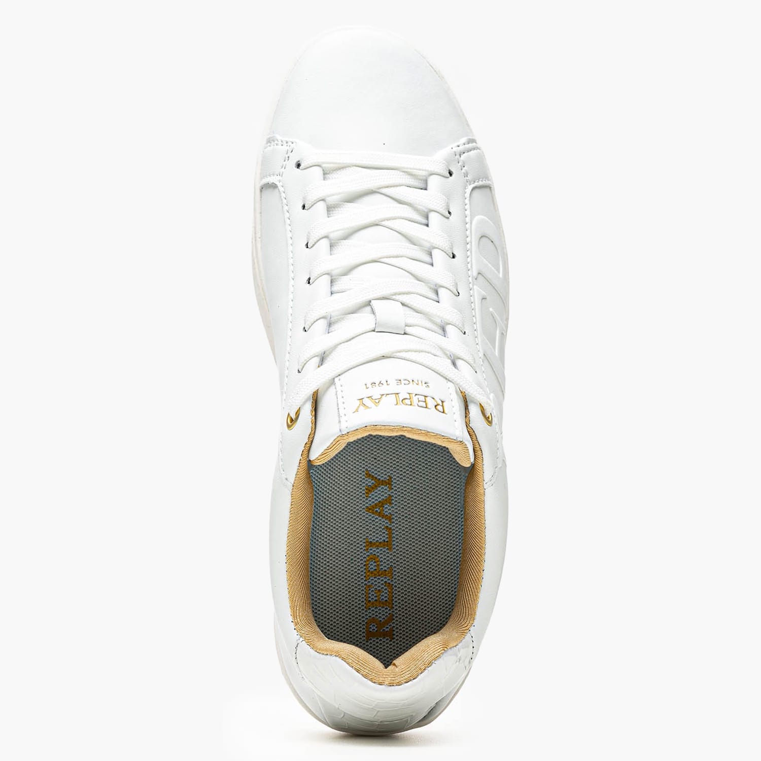 Women Casual Shoes Camden.Look White ECOleather Replay Women Casual Shoes Camden.Look White ECOleather Replay