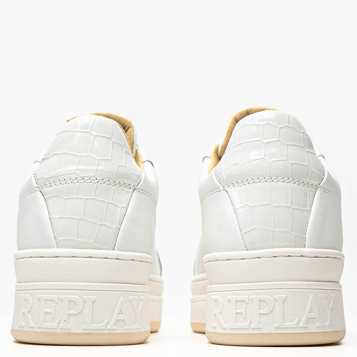 Women Casual Shoes Camden.Look White ECOleather Replay Women Casual Shoes Camden.Look White ECOleather Replay
