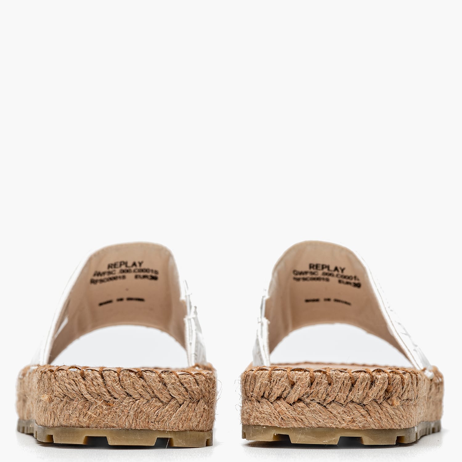 Women Flats Collie.Cocco White ECOleather Replay Women Flats Collie.Cocco White ECOleather Replay