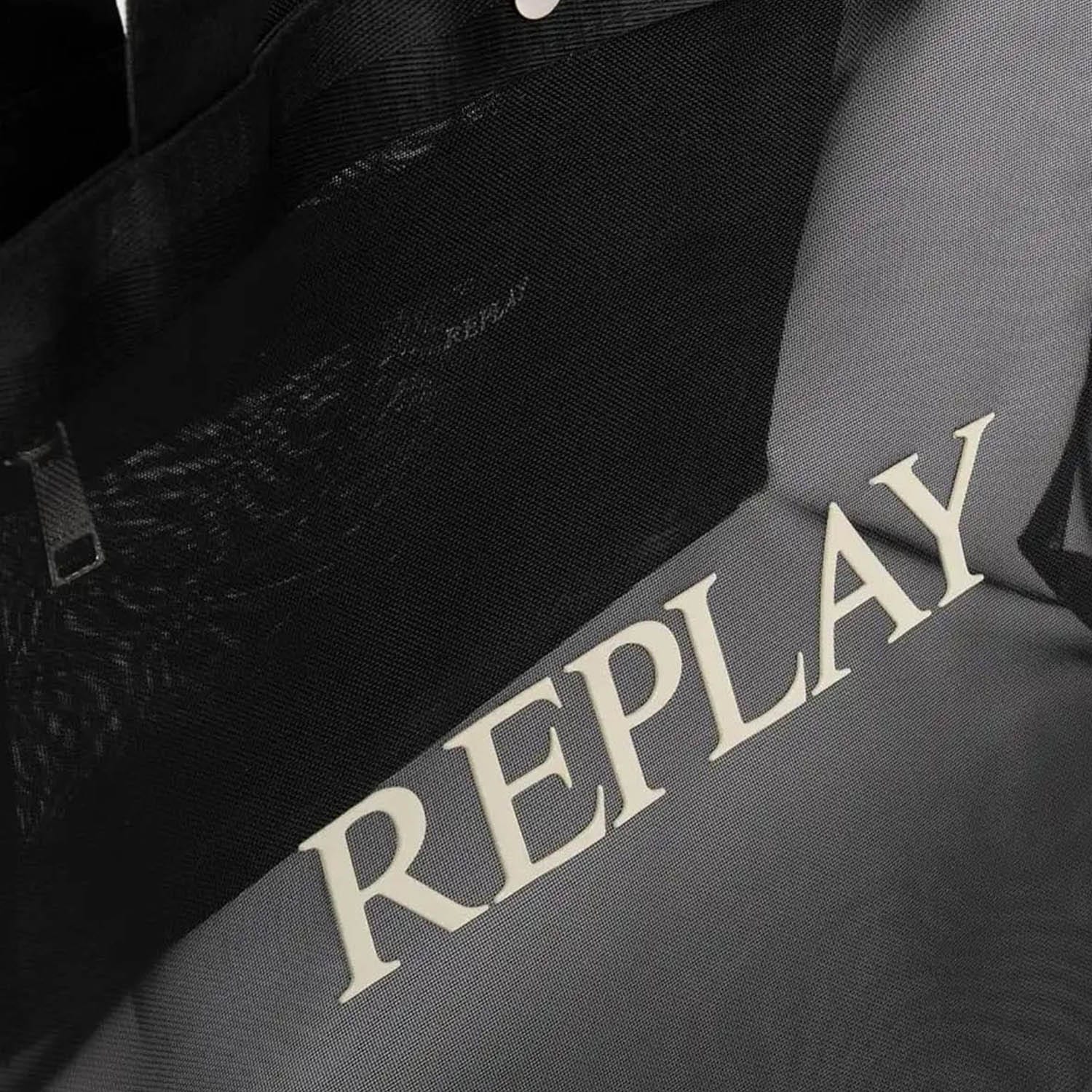 Γυναικείες Τσάντες FW3727 Μαύρο Ύφασμα Replay Γυναικείες Τσάντες FW3727 Μαύρο Ύφασμα Replay