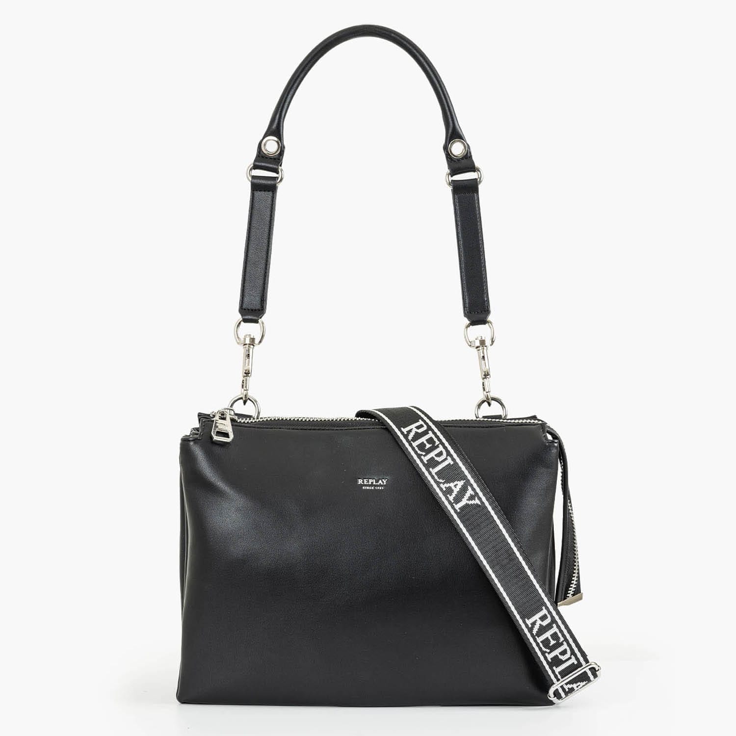 Γυναικείες Τσάντες FW3739 Μαύρο ECOleather Replay
