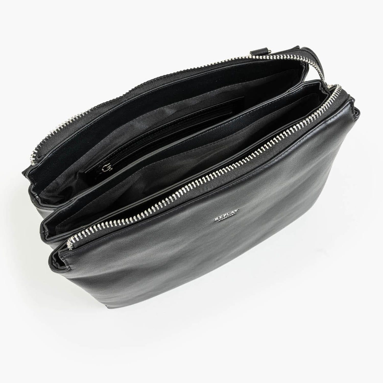 Γυναικείες Τσάντες FW3739 Μαύρο ECOleather Replay Γυναικείες Τσάντες FW3739 Μαύρο ECOleather Replay
