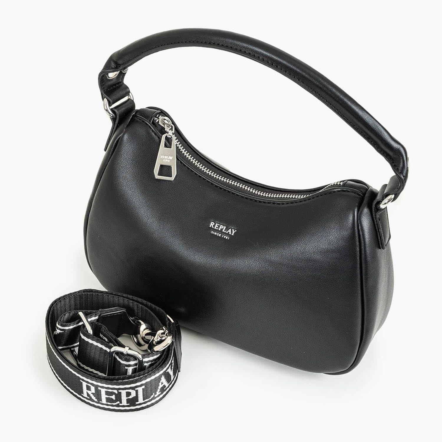 Γυναικείες Τσάντες FW3742 Μαύρο ECOleather Replay Γυναικείες Τσάντες FW3742 Μαύρο ECOleather Replay