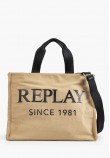 Γυναικείες Τσάντες FW3758 Μπεζ Ύφασμα Replay