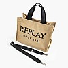Γυναικείες Τσάντες FW3758 Μπεζ Ύφασμα Replay Γυναικείες Τσάντες FW3758 Μπεζ Ύφασμα Replay