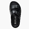 Γυναικεία Flats Jade.Colour Μαύρο ECOleather Replay Γυναικεία Flats Jade.Colour Μαύρο ECOleather Replay