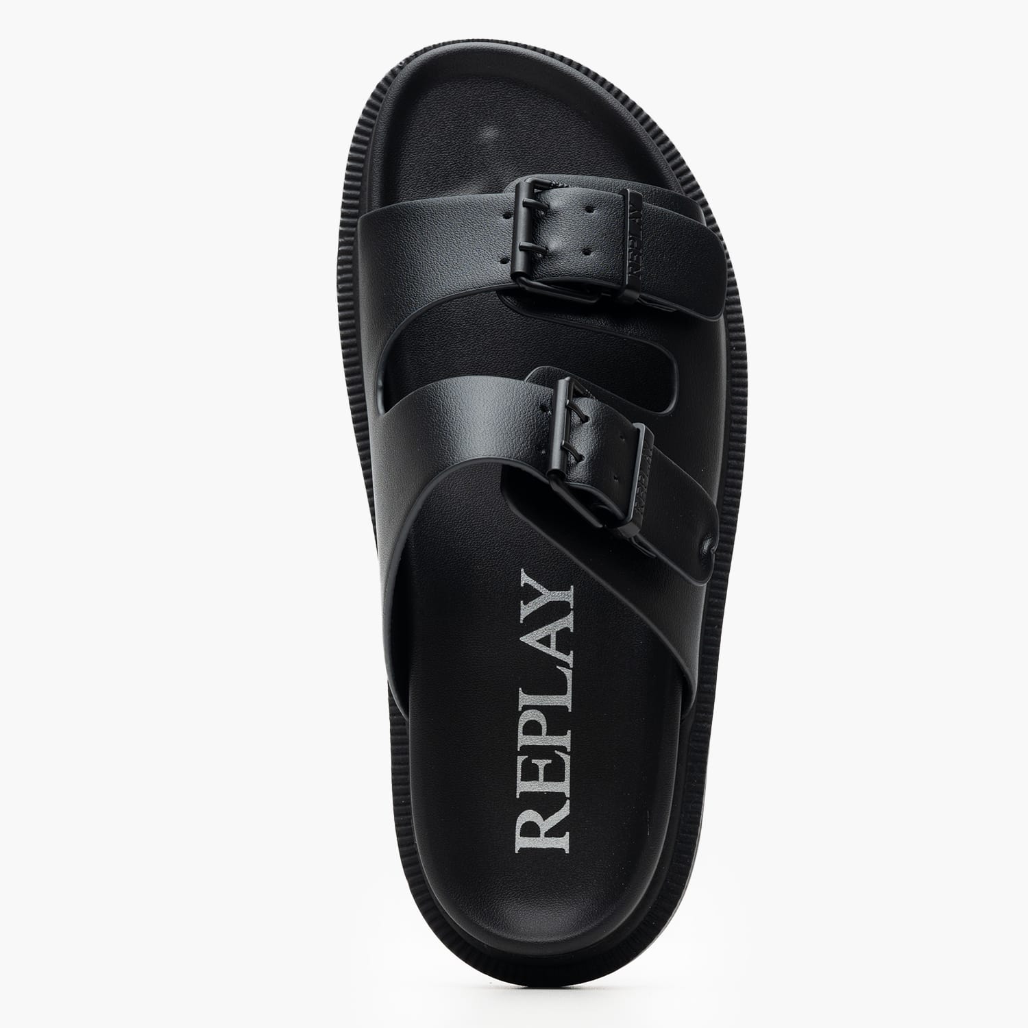 Γυναικεία Flats Jade.Colour Μαύρο ECOleather Replay Γυναικεία Flats Jade.Colour Μαύρο ECOleather Replay