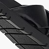 Women Flats Jade.Cross Black ECOleather-Fabric Replay