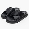 Women Flats Jade.Cross Black ECOleather-Fabric Replay