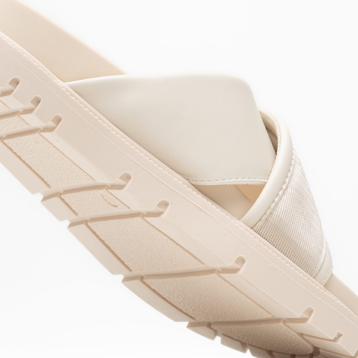 Women Flats Jade.Cross Beige ECOleather-Fabric Replay Women Flats Jade.Cross Beige ECOleather-Fabric Replay