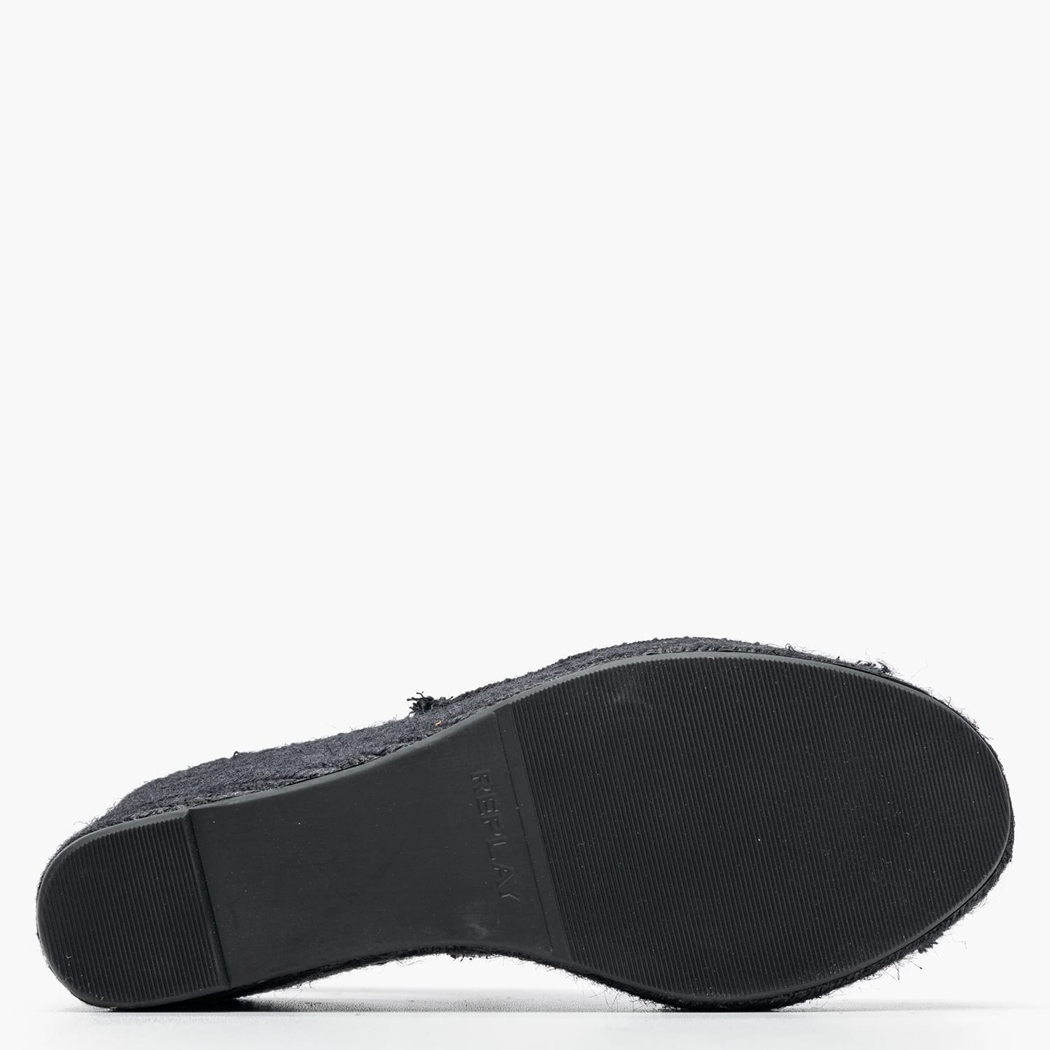 Women Platforms High Jess.Denim Black Fabric Replay Women Platforms High Jess.Denim Black Fabric Replay
