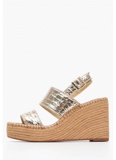 Women Flats 27112 Beige Leather Tamaris