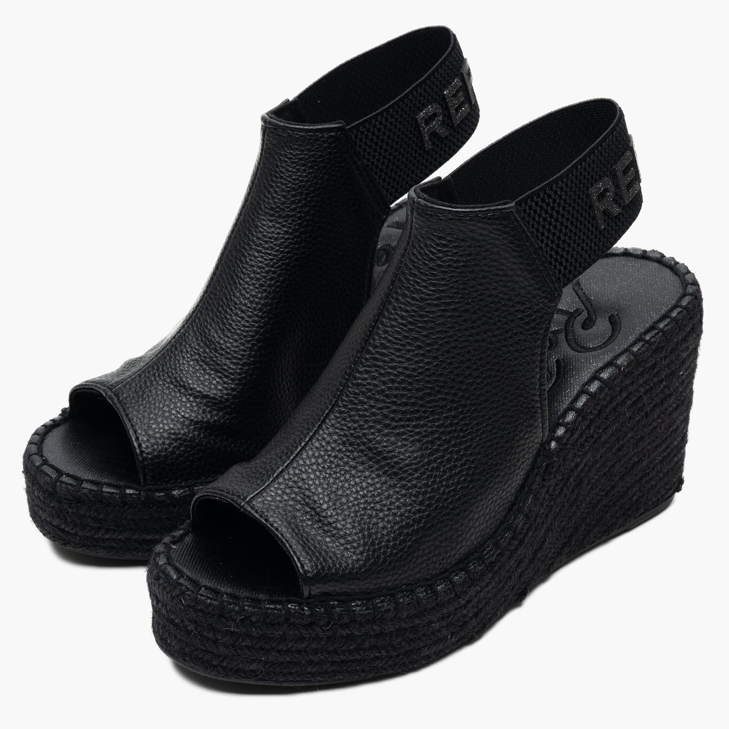 Women Platforms High Jess.Tyne Black ECOleather Replay Women Platforms High Jess.Tyne Black ECOleather Replay
