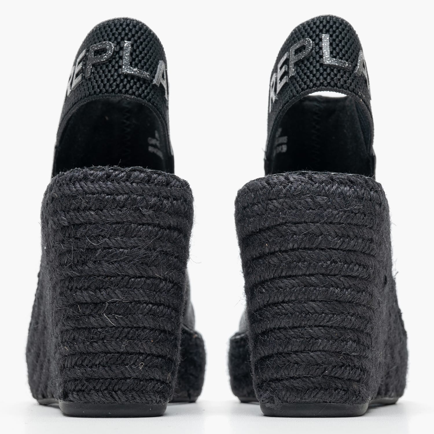 Women Platforms High Jess.Tyne Black ECOleather Replay Women Platforms High Jess.Tyne Black ECOleather Replay