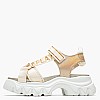 Kids Flip Flops & Sandals Juyce.Jr1 Gold Fabric Replay Kids Flip Flops & Sandals Juyce.Jr1 Gold Fabric Replay
